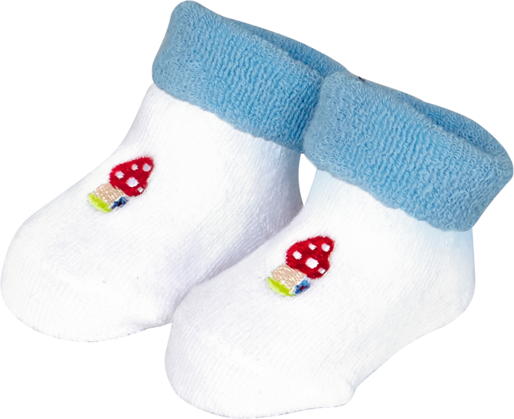 Babysöckchen BabyGlück, hellblau (one size)