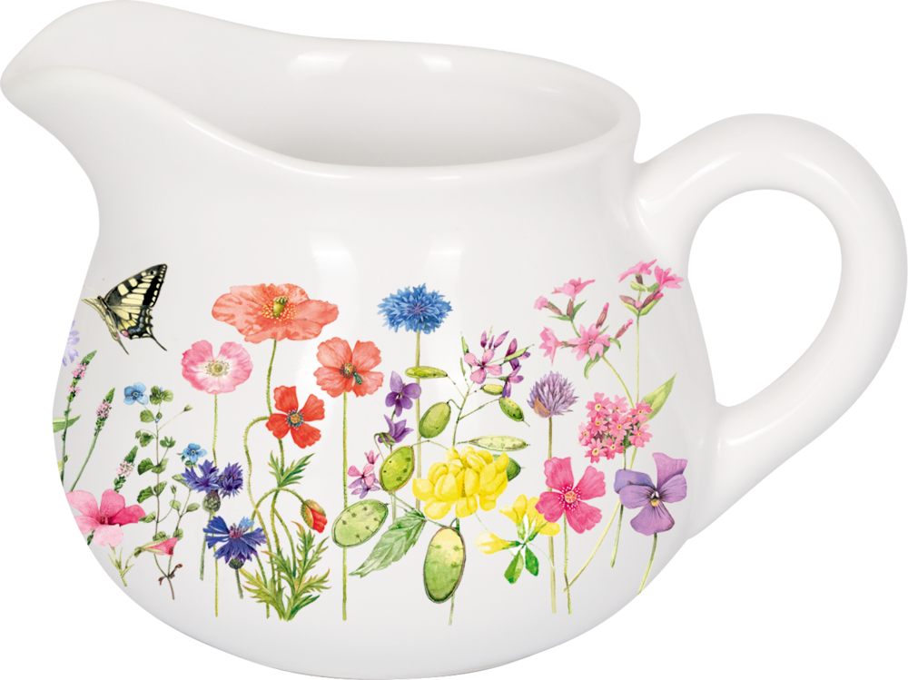 Milchkännchen "Wildblumen" GartenLiebe (M. Bastin)