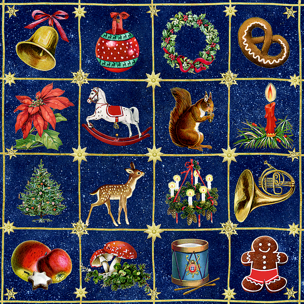 Nostalgisches Weihnachtsbingo - Schachtelspiel (Behr) Nostalgisches Weihnachtsbingo - Schachtelspiel (Behr)