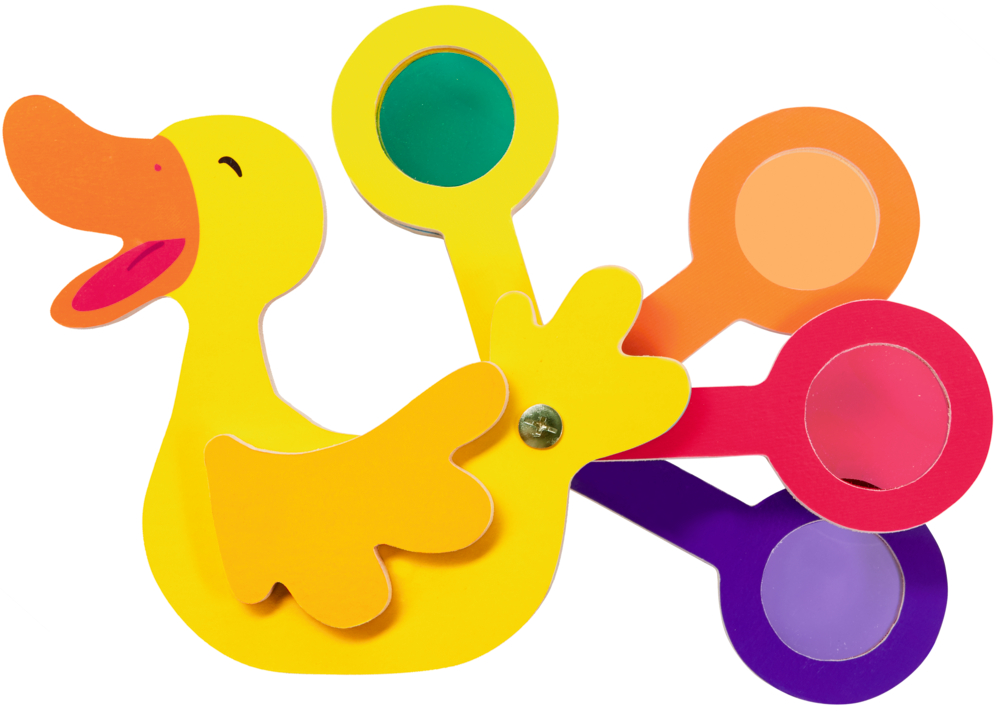 Farbfächer Ente Lotte - Die Lieben Sieben