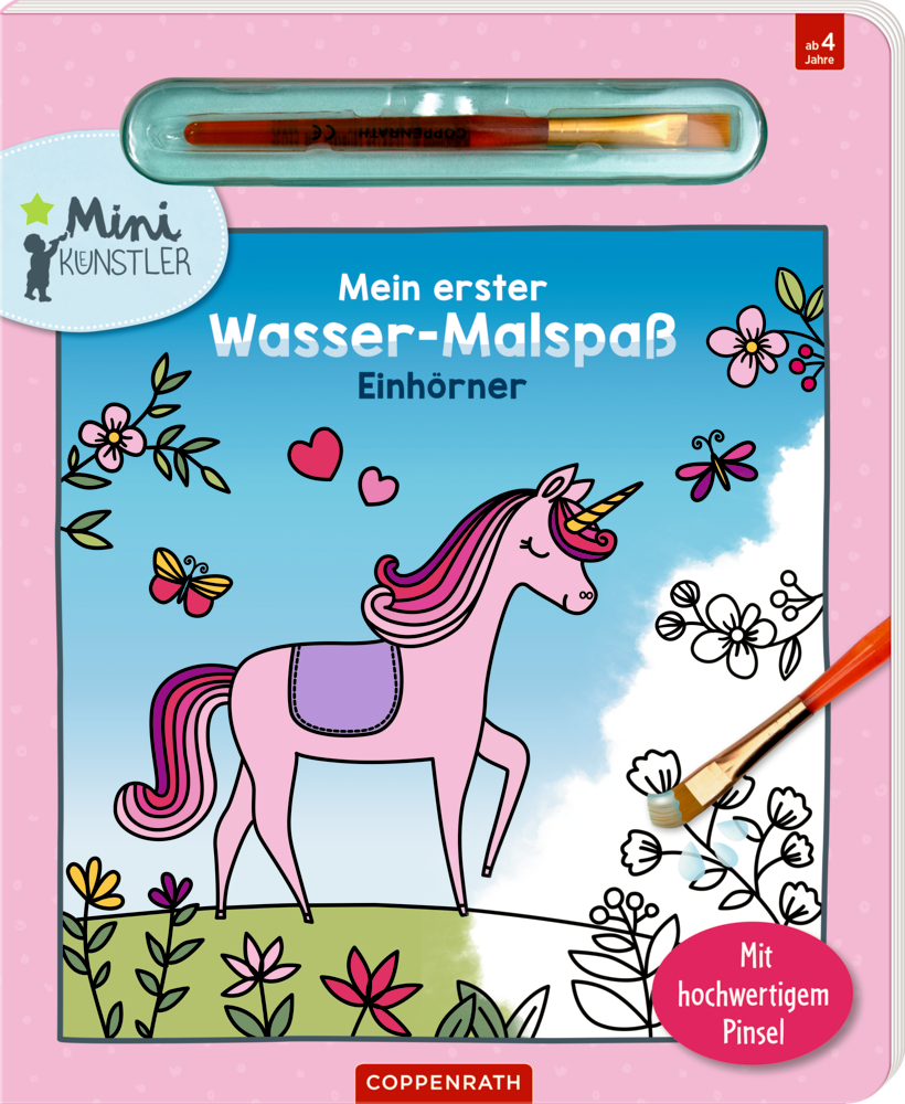 Mein erster Wasser-Malspaß: Einhörner (Mini-Künstler)
