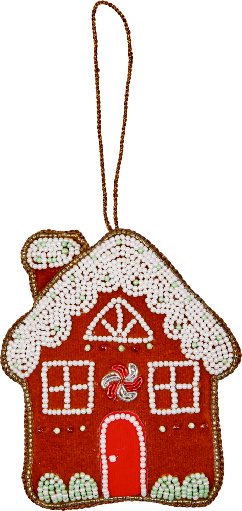 Haus, Ausgefallener Weihnachtsanhänger "Lieblingsstücke" zum Sammeln - Dekorative Weihnachten