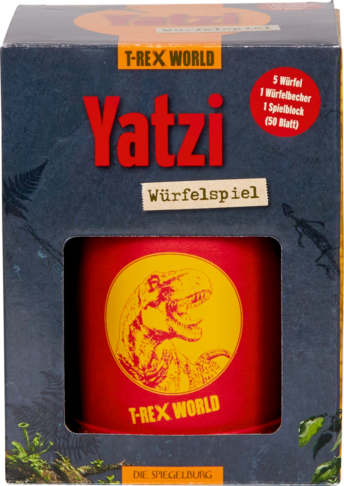 Yatzi - Würfelspiel T-Rex World