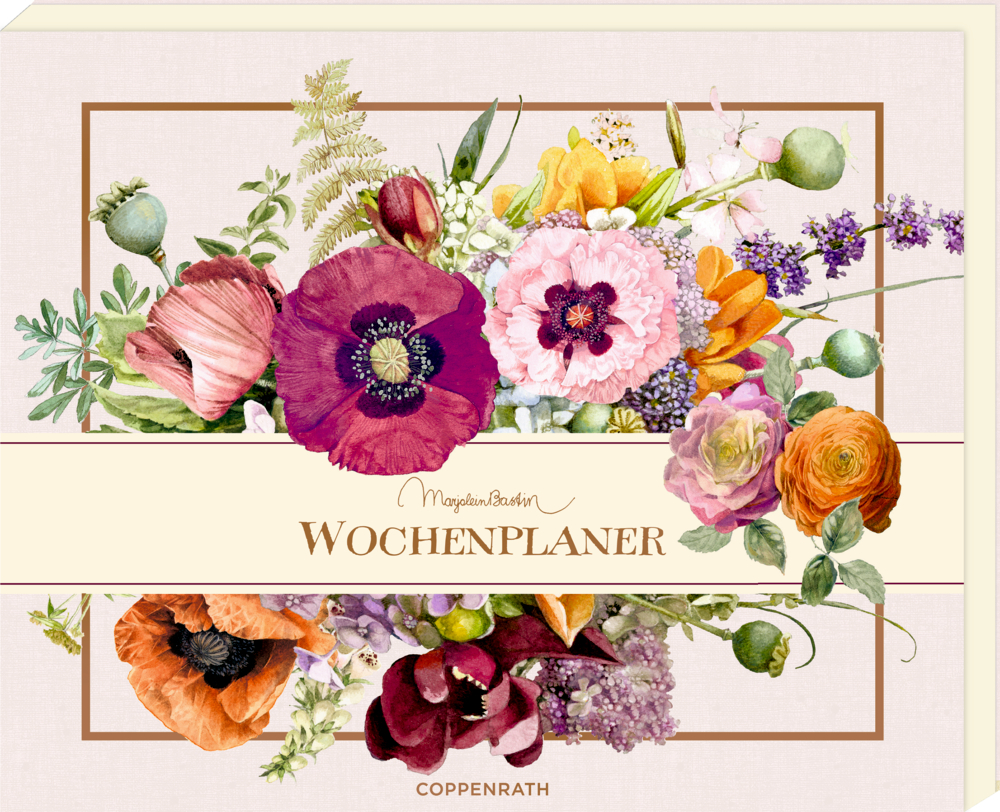 Wochenplaner Blütenzauber - M. Bastin Wochenplaner Blütenzauber - M. Bastin