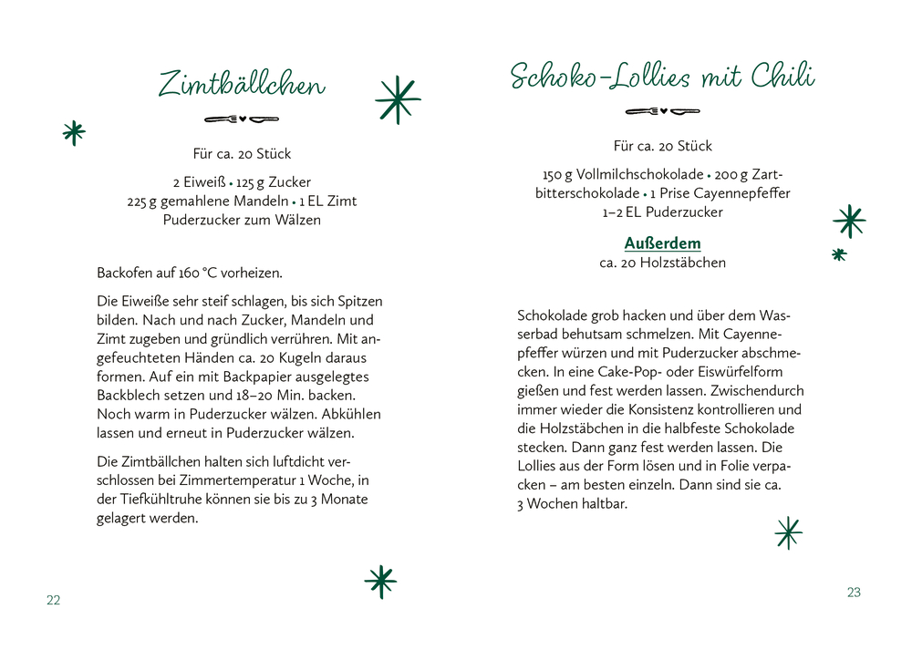 Gruß aus der Küche: Für die schönste Zeit des Jahres. Zauberhaftes Gebäck
