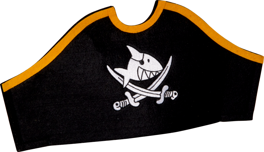 Piratenhut - Capt'n Sharky