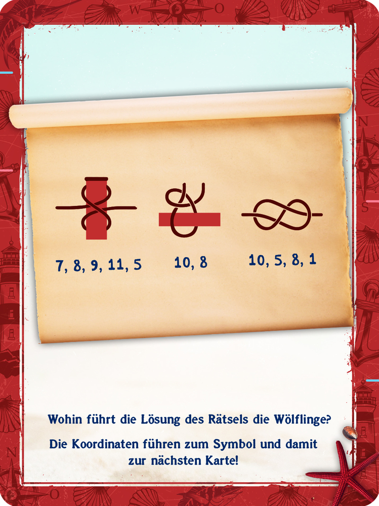Schachtelspiel: Die drei Freunde und der geheimnisvolle Schatz (Kommunion)