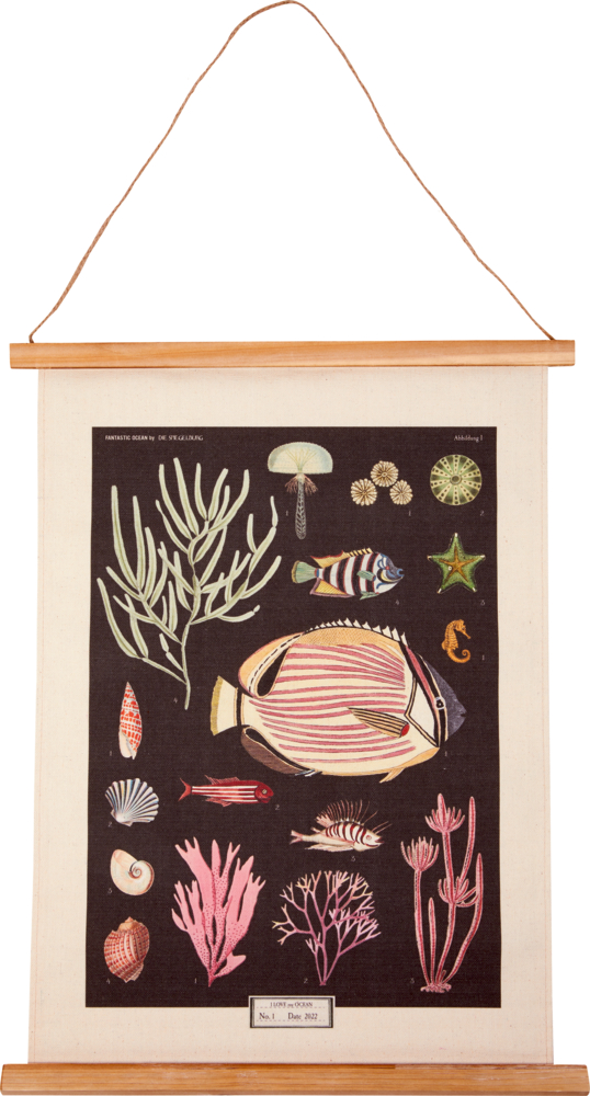 Historische Bildtafel "I love my Ocean" (ca. 45x55 cm) 