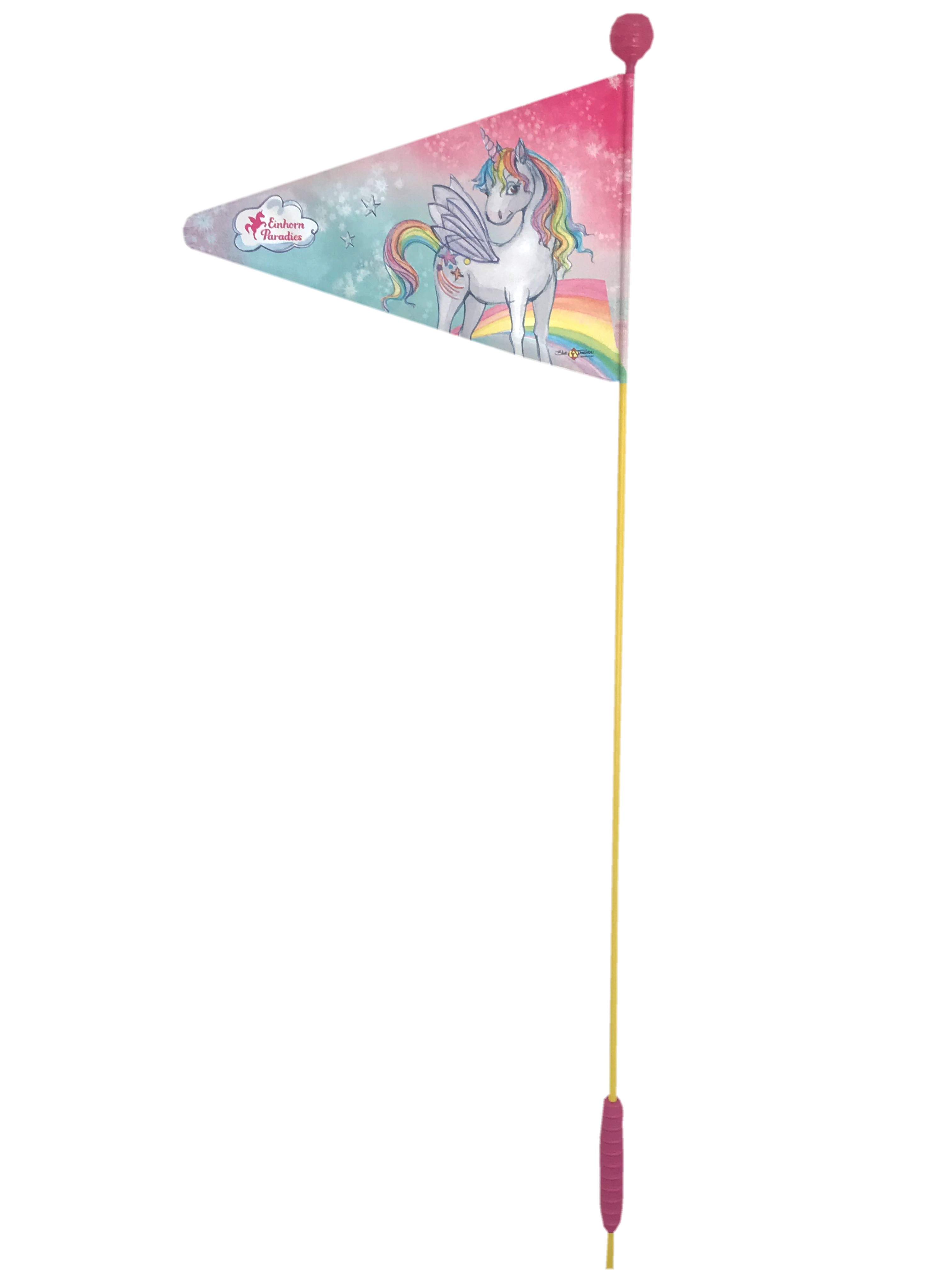 Sicherheitswimpel (teilbar) Einhornparadies (Lizenzmarke Bike Fashion) Sicherheitswimpel (teilbar) Einhornparadies (Lizenzmarke Bike Fashion)
