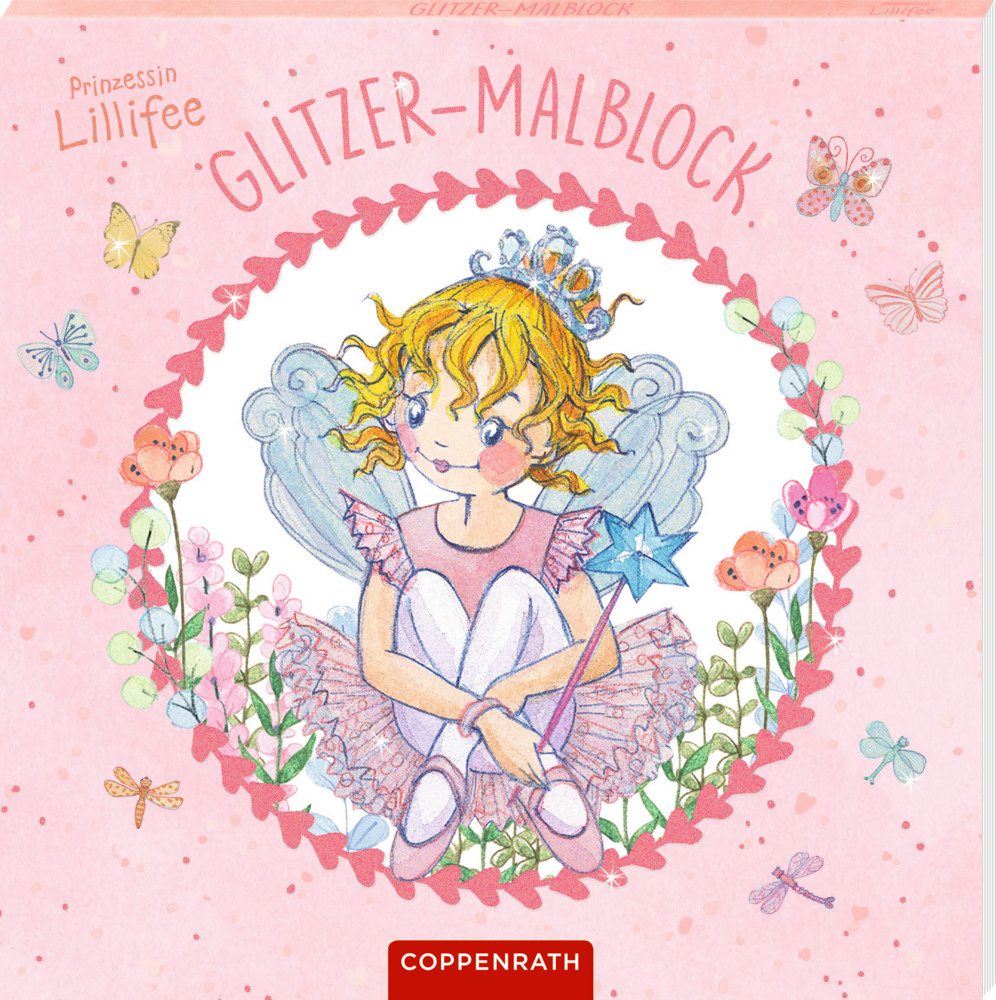 Glitzer-Malblock - Prinzessin Lillifee