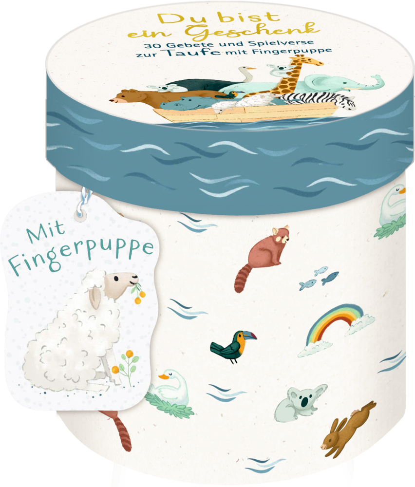 Spieledose: Du bist ein Geschenk - Gebete und Verse zur Taufe