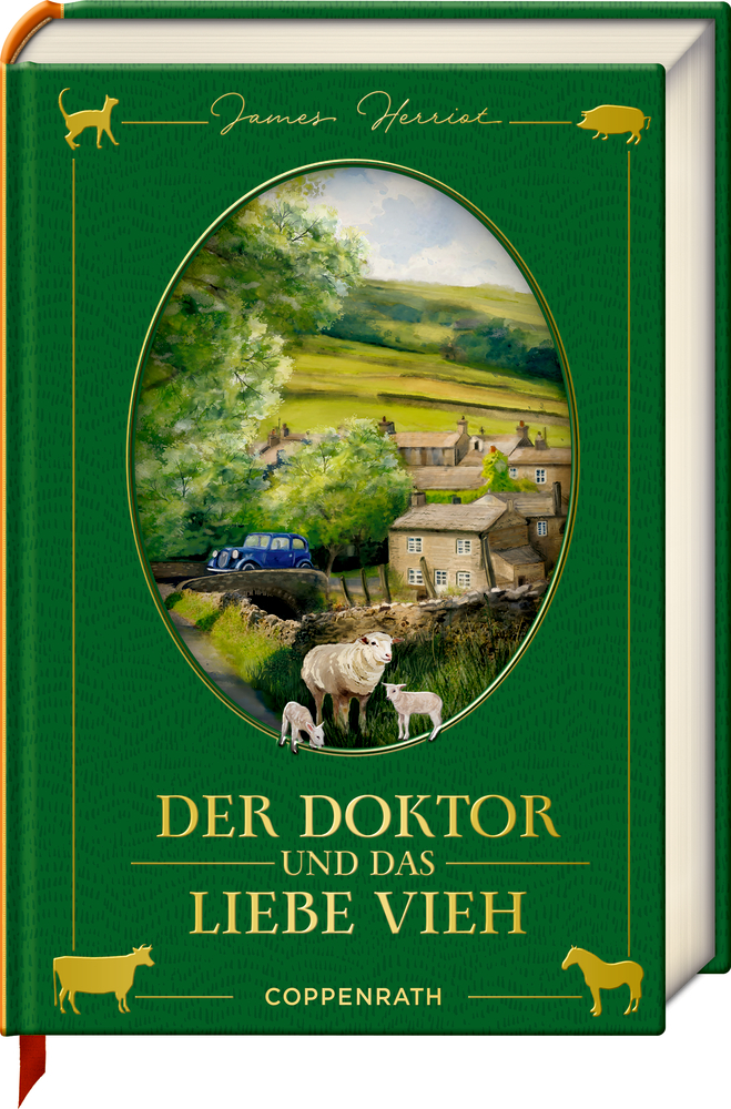 Kleine Schmuckausgabe: J. Herriot, Der Doktor und das liebe Vieh - Als Tierarzt in den grünen Hügeln von Yorkshire