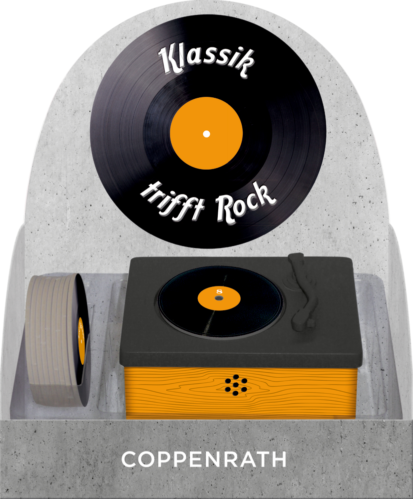 Vintage-Plattenspieler: Klassik trifft Rock (Urban&Gray)