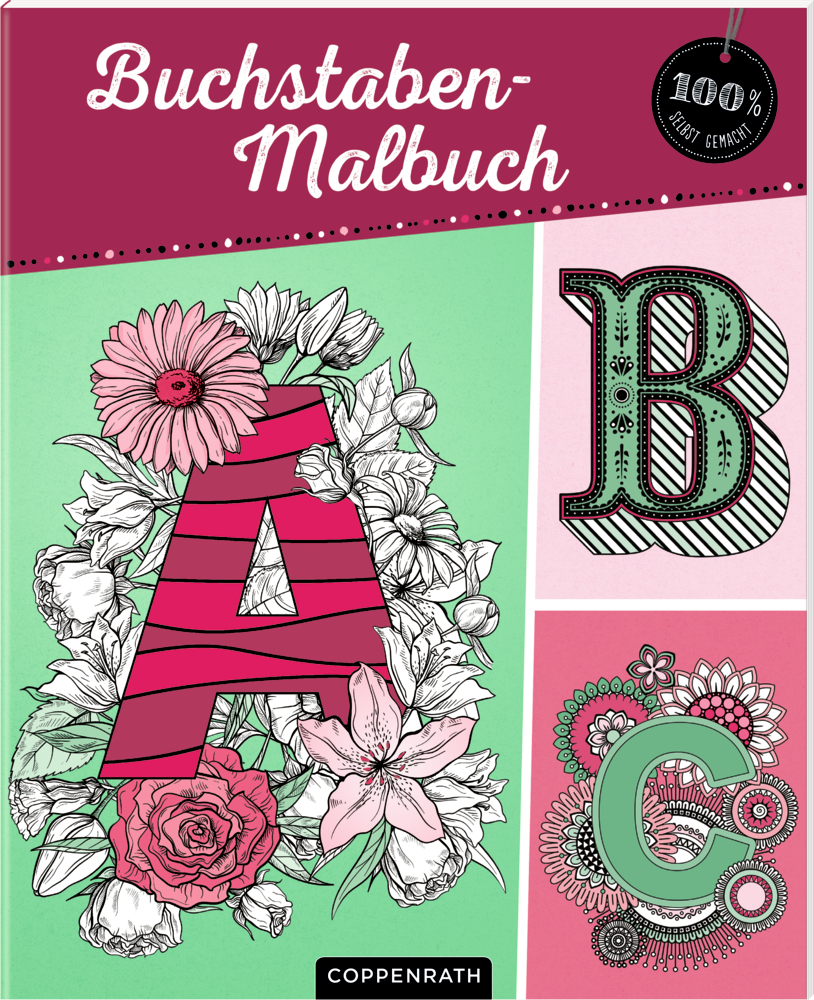 Buchstaben-Malbuch (100% selbst gemacht)