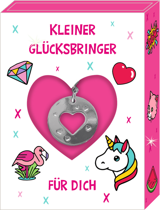 Herz, Schmuckanhänger - Funny Patches - Kleiner Glücksbringer für dich