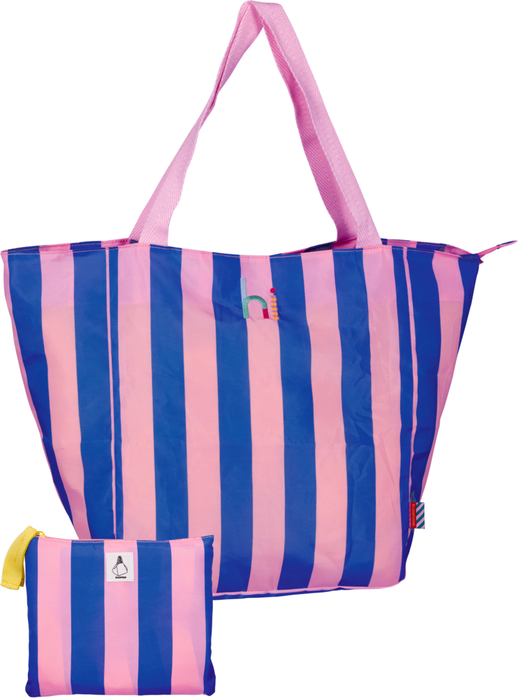 rosa/blau, Shopper - Taschenzauber