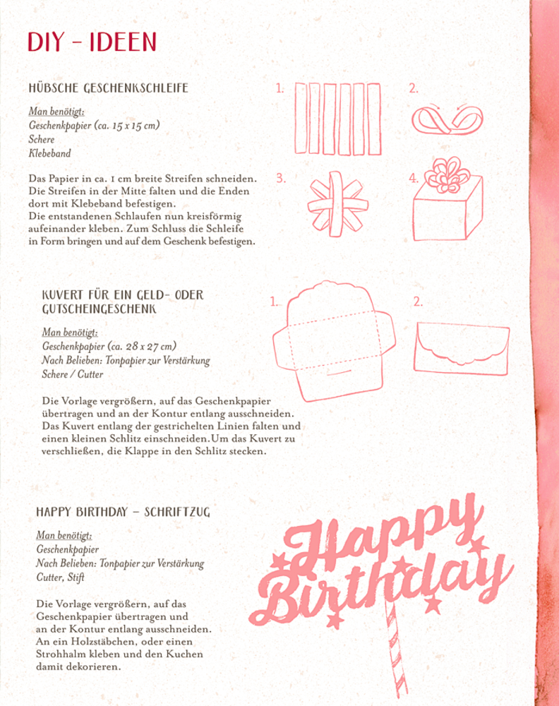 Geschenkpapier-Buch - Schöner schenken (All about rosé) Geschenkpapier-Buch - Schöner schenken (All about rosé)