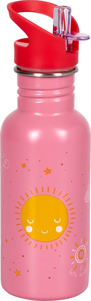 Edelstahlflasche Sonne -  Kleine Freunde
