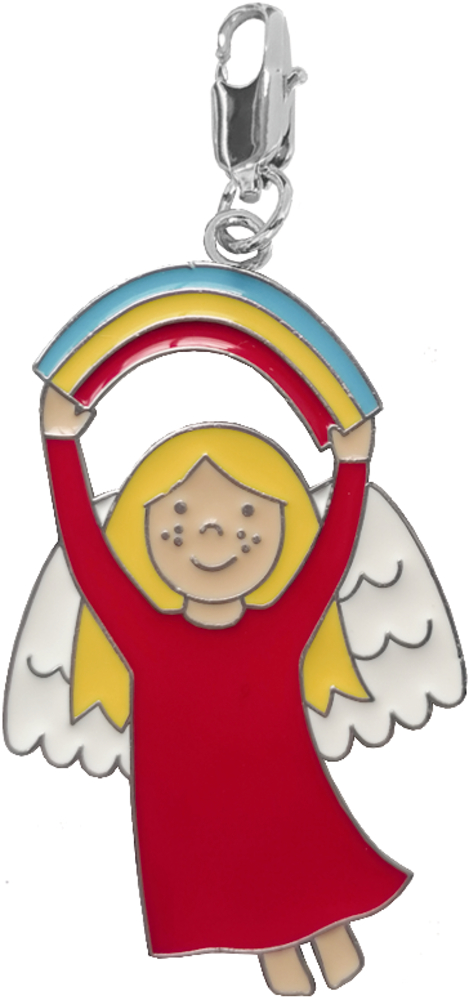 rot (Dein kleiner Schutzengel), Schmuckanhänger - Dein kleiner Schutzengel rot (Dein kleiner Schutzengel), Schmuckanhänger - Dein kleiner Schutzengel