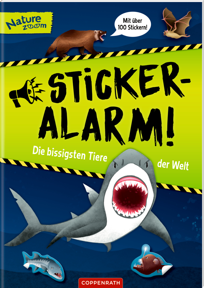 Sticker-Alarm: Die bissigsten Tiere der Welt (Nature Zoom)