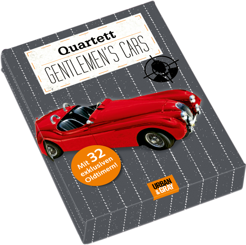 Autoquartett GENTLEMEN'S CARS Urban&Gray