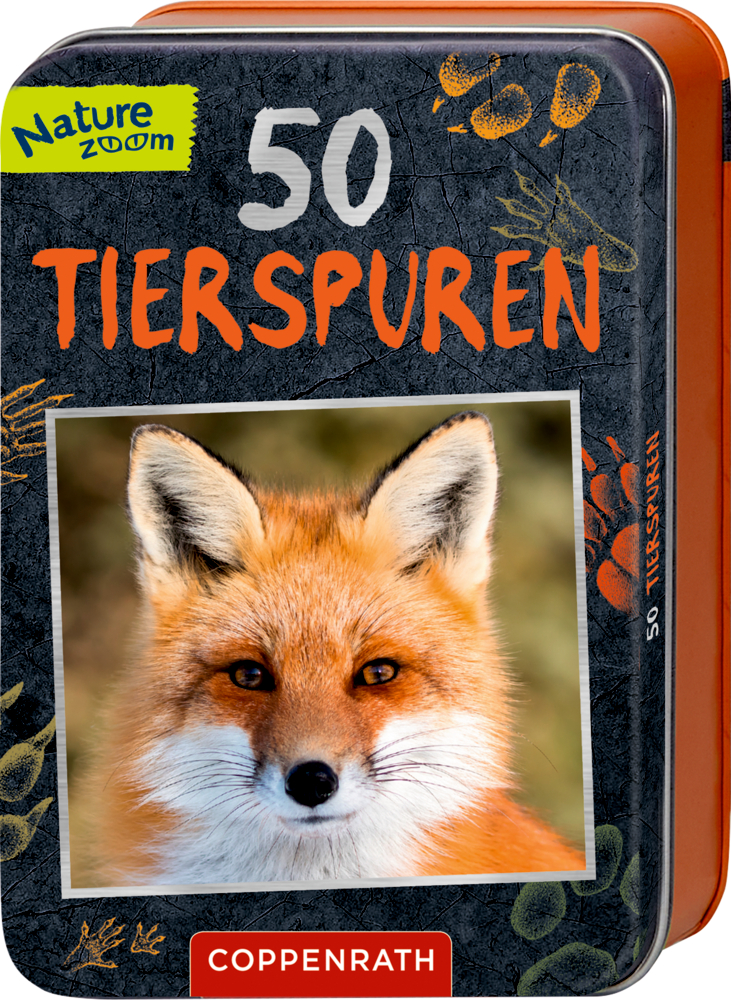 50 Tierspuren - Nature Zoom (Blechdose)