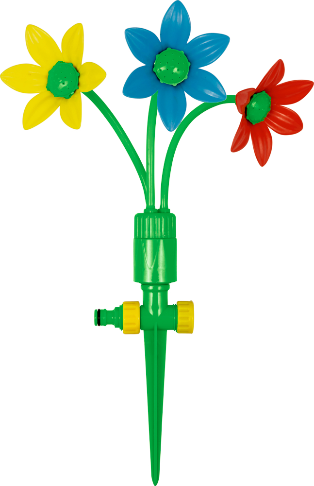 Lustige Sprinkler-Blume (einzeln)