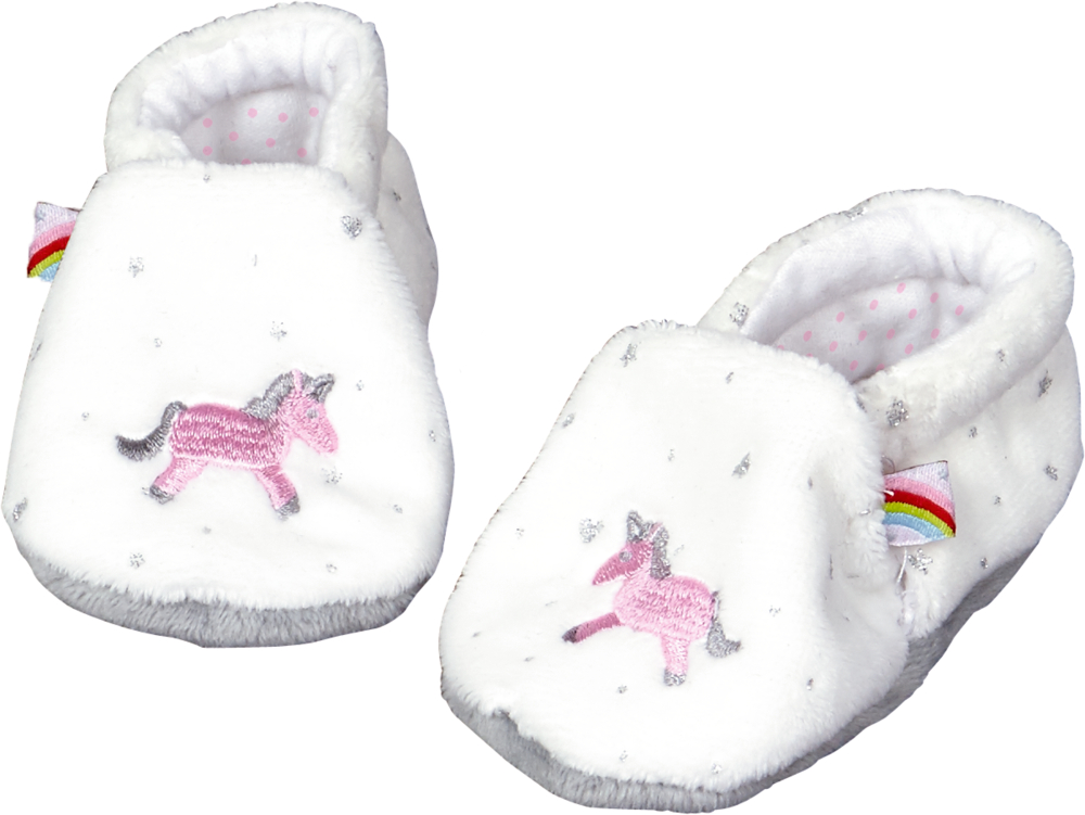 Babyschuhe Einhorn BabyGlück, one size (0-6 Mon.)