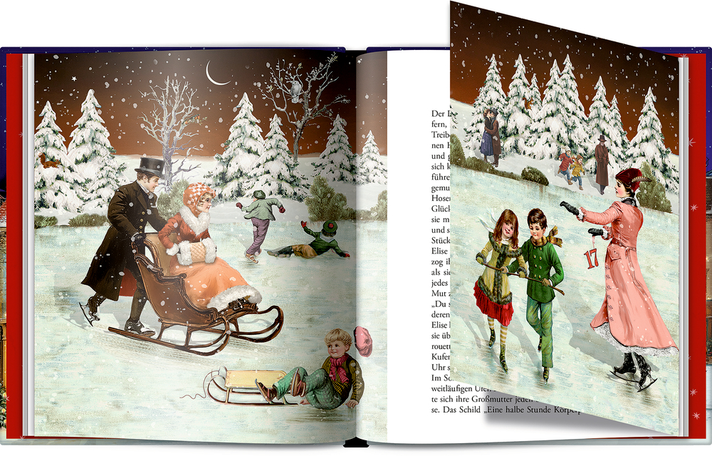 Adventskalenderbuch: Elise & Herr Winter (B. Behr)