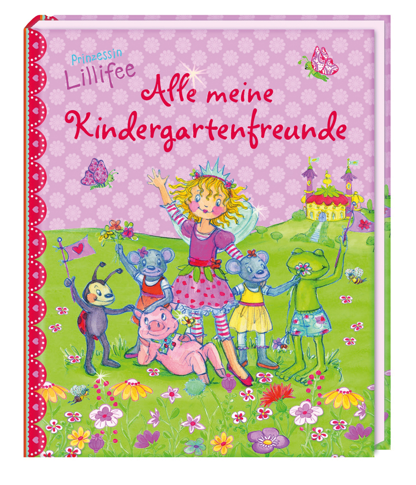 Freundebuch "Alle meine Kindergartenfreunde" - Prinzessin Lillifee