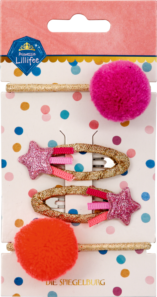Haarclips und Haargummis - Prinzessin Lillifee (Glitter&Gold) Haarclips und Haargummis - Prinzessin Lillifee (Glitter&Gold)