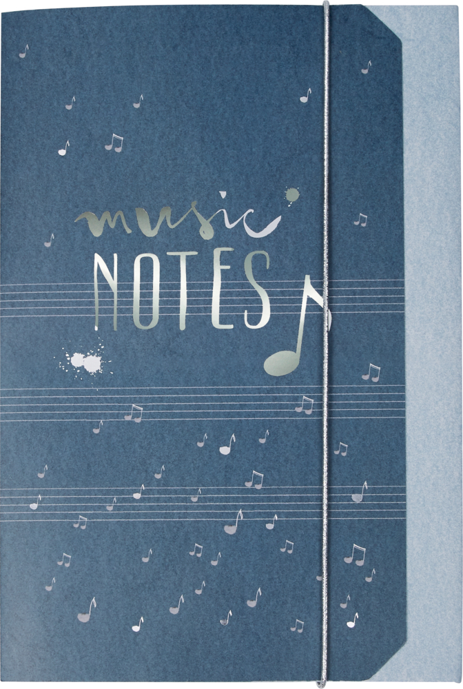 Fächermappe A4  All about music