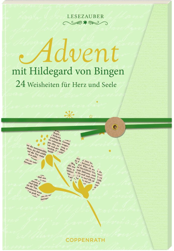 Lesezauber: Advent mit Hildegard von Bingen - Briefbuch zum Aufschneiden