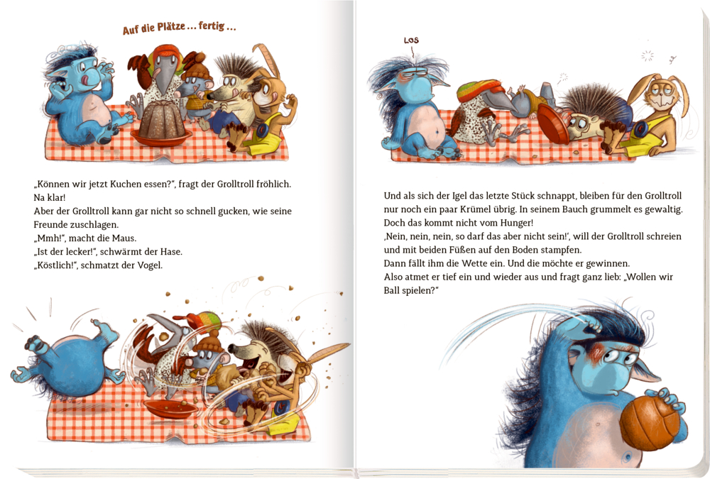 Der Grolltroll ... grollt heut nicht!? (Pappbilderbuch) Der Grolltroll ... grollt heut nicht!? (Pappbilderbuch)