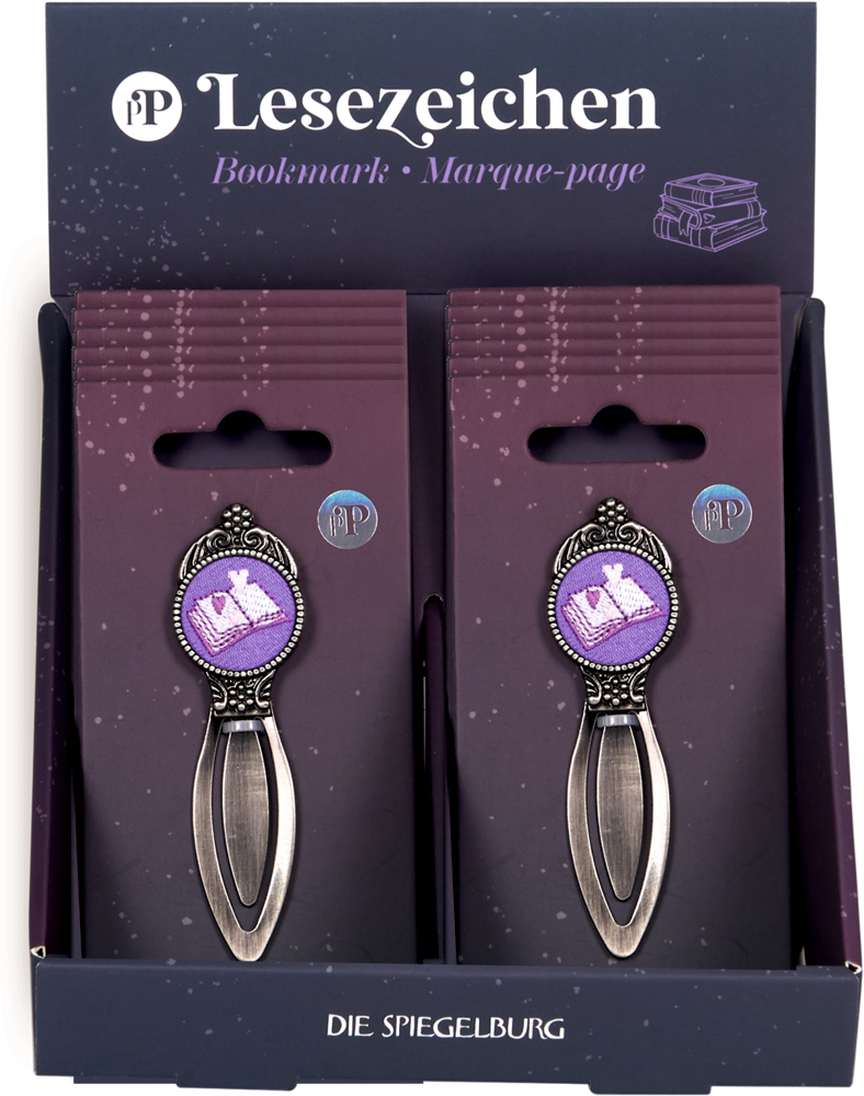 Lesezeichen - Passion for Pages (im Display)