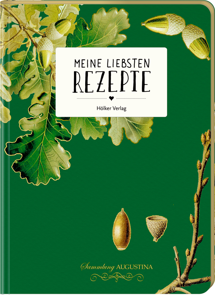 Meine liebsten Rezepte - Einschreibbuch (Wald)