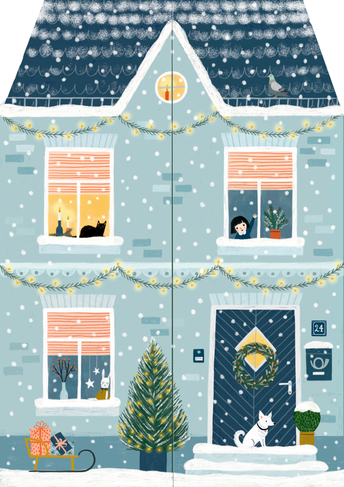 Zuhause im Advent, Aufstell-Adventskalender