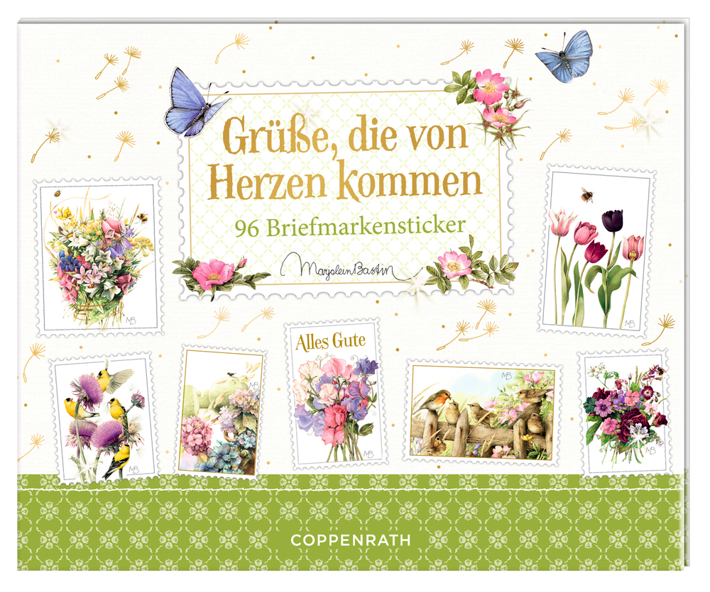 Stickerbuch - Grüße, die von Herzen kommen (Bastin) Stickerbuch - Grüße, die von Herzen kommen (Bastin)