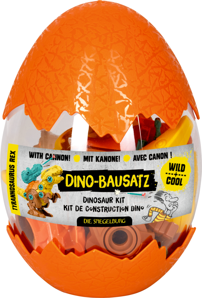 Dino-Bausatz T-Rex mit Kanone - Wild+Cool