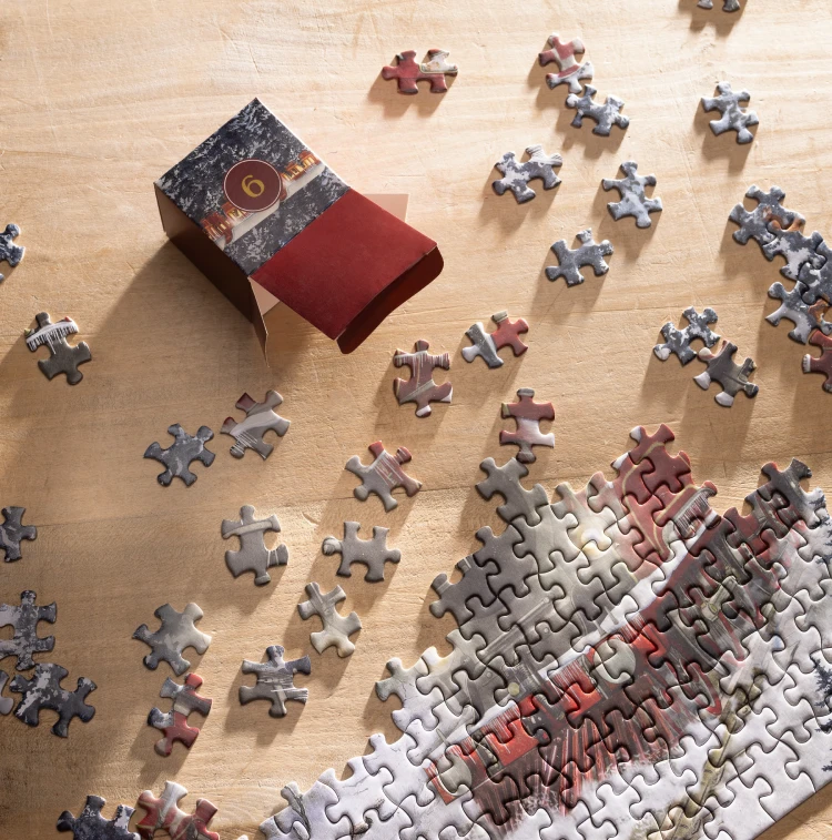 Puzzle-Adventskalender