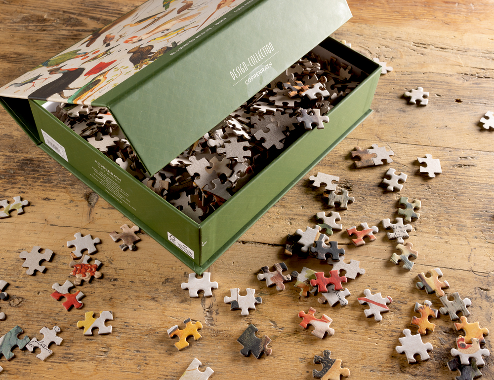 Puzzle Illustrierte Tierwelt (1000 Teile)