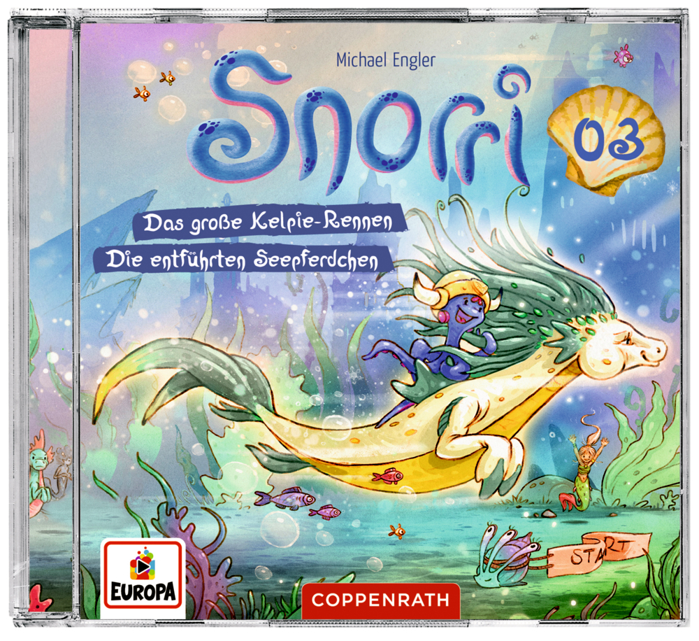 CD Hörspiel: Snorri (CD 3) - Kelpie-Rennen & Seepferdchen CD Hörspiel: Snorri (CD 3) - Kelpie-Rennen & Seepferdchen