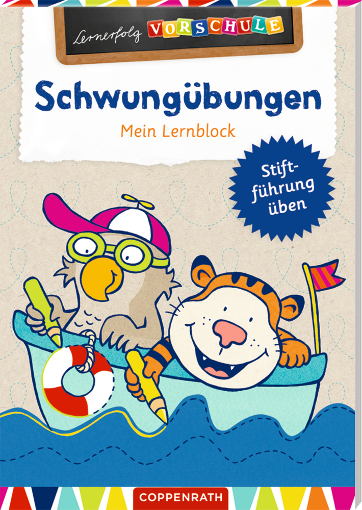 Lernerfolg Vorschule: Schwungübungen - Mein Lernblock