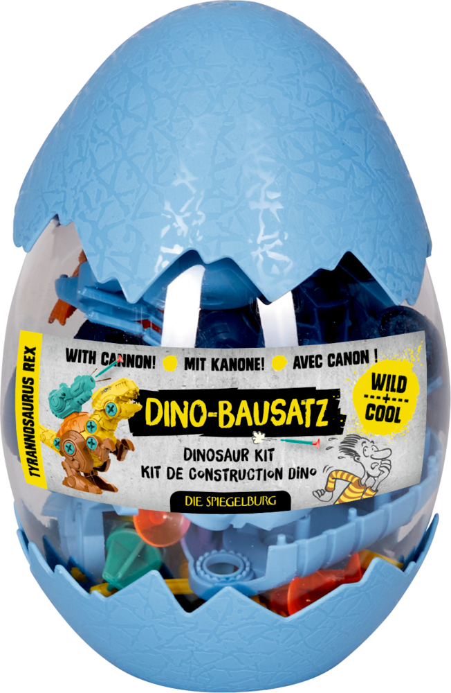 Dino Bausatz Triceratops mit Kanone - Wild+Cool