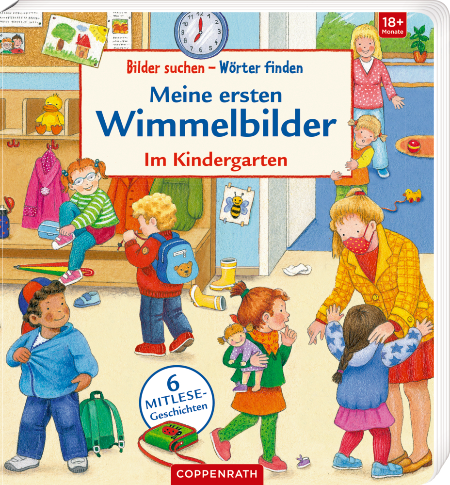 Bilder suchen - Wörter finden: Meine ersten Wimmelbilder - Im Kindergarten