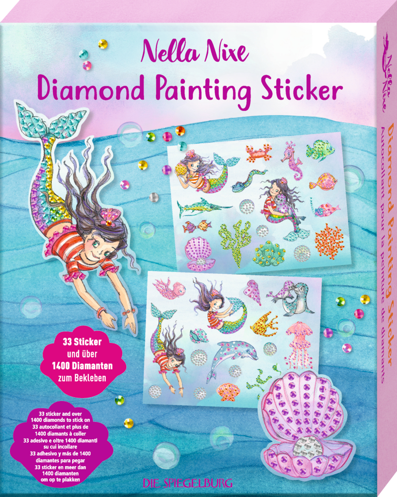 Diamond Painting Sticker - Nella Nixe