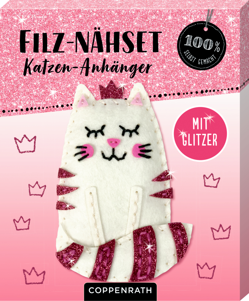 Ruck, zuck kreativ! Filz-Nähset (100% selbst gemacht)