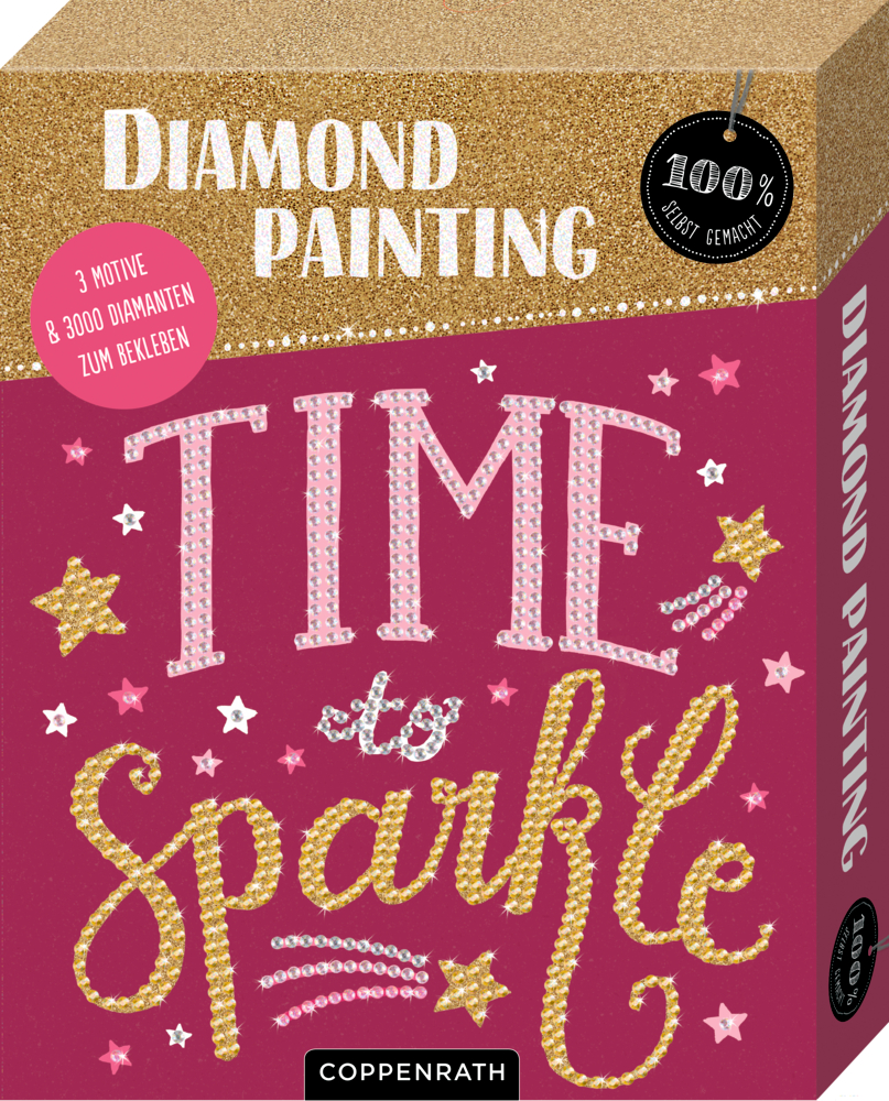 Diamond Painting - Time to sparkle (100% selbst gemacht)