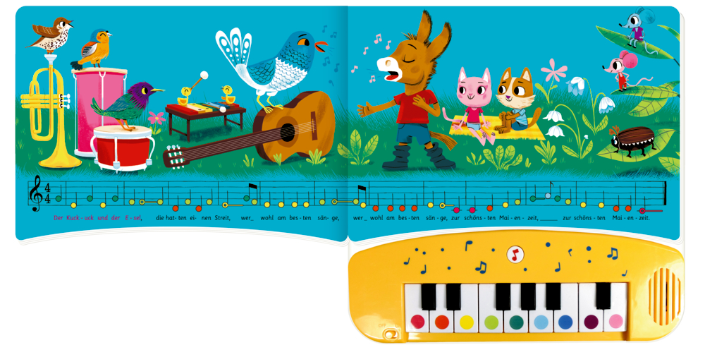 Mein allererstes Klavierbuch: Kindergarten (Soundbuch)