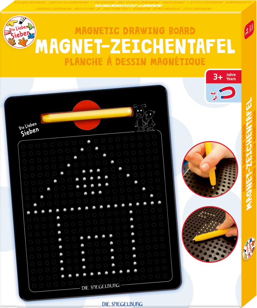 Magnet-Zeichentafel Die Lieben Sieben